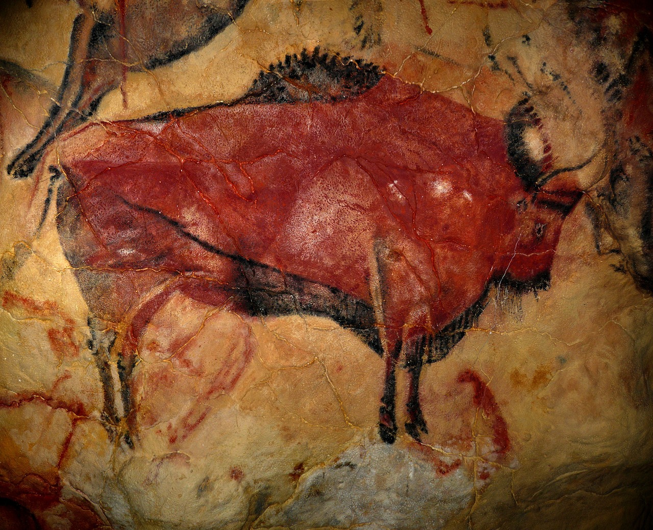 bison, cave of altamira, prehistoric art-1171794.jpg